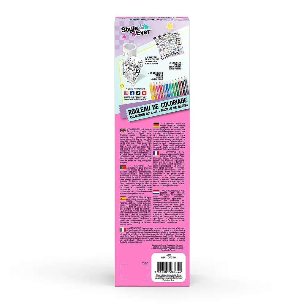 Набір для творчості Canal Toys DIY Style 4 Ever Скрапбукінг Розмальовка (OFG288) - фото 9