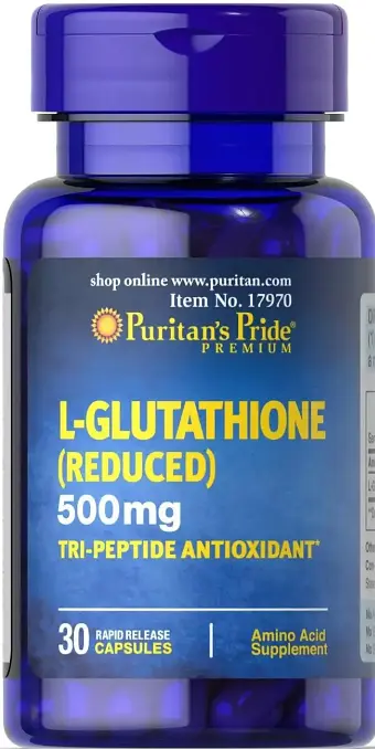 Глютатіон Puritan's Pride L-Glutathione 30 капс