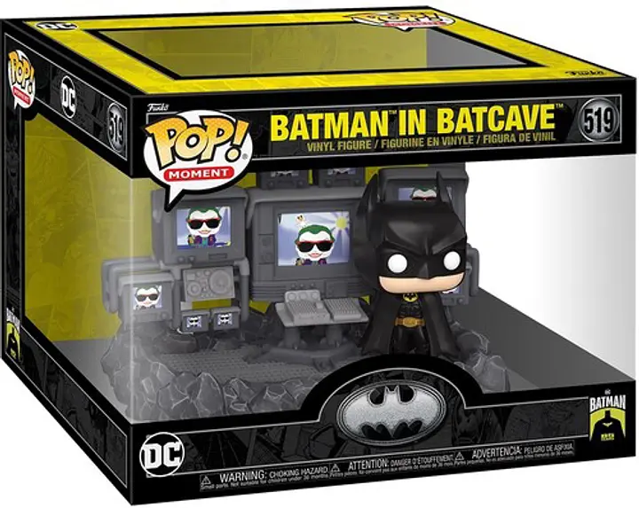 Коллекционная фигурка Funko Pop ДС Бетмен в Беткейве DC Batman in Batcave 15 см DC BB 519 - фото 3