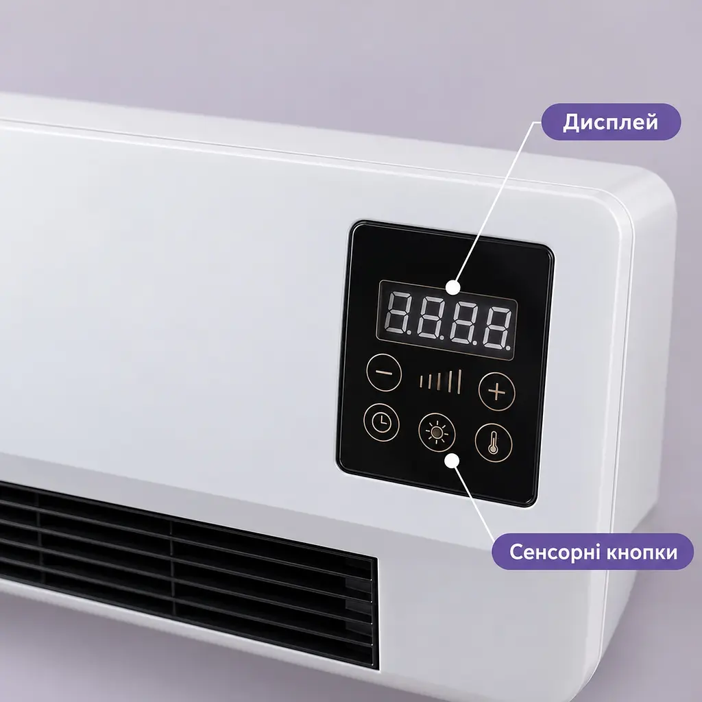 Кондиціонер настінний мобільний Wall Air Cooler 800 Вт - зима-літо - пульт ДУ - фото 3