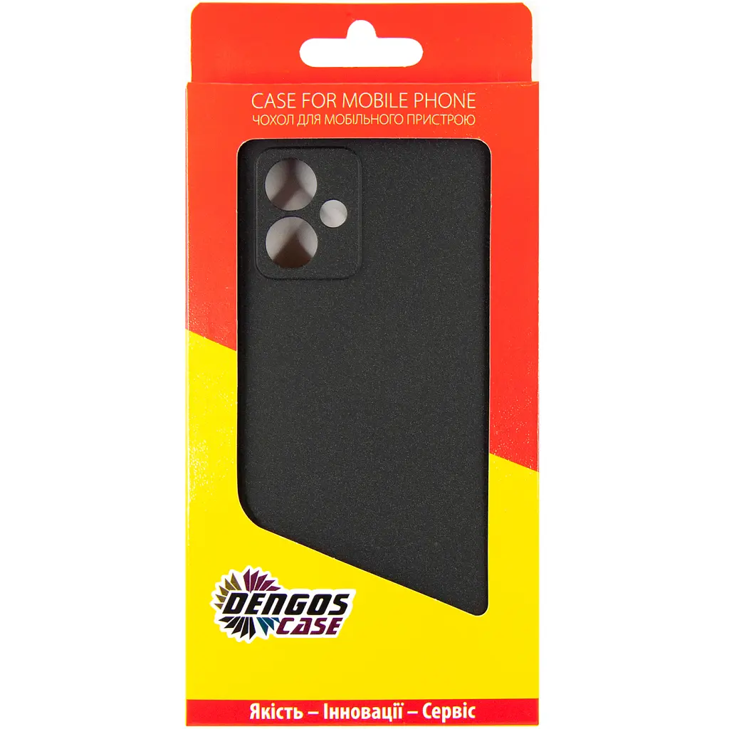 Чехол для мобильного телефона Dengos Carbon Motorola G14 (black) (DG-TPU-CRBN-191) - фото 5