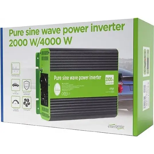 Автомобильный инвертор EnerGenie EG-PWC-PS2000-01 2000W [77685] - фото 8