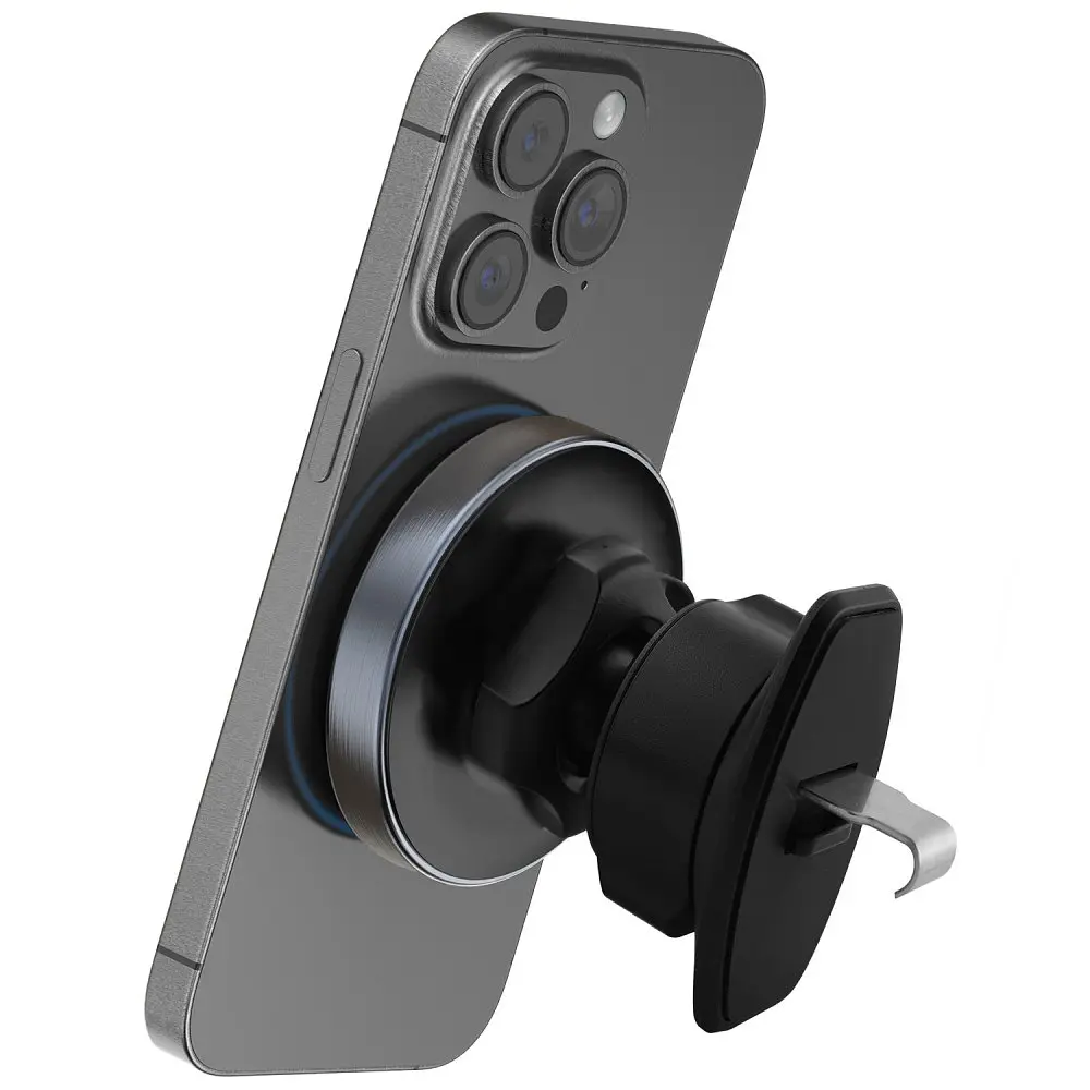 Автомобільний тримач з Бездротовим ЗП Proove Titanium Circle Qi2 15W - фото 3