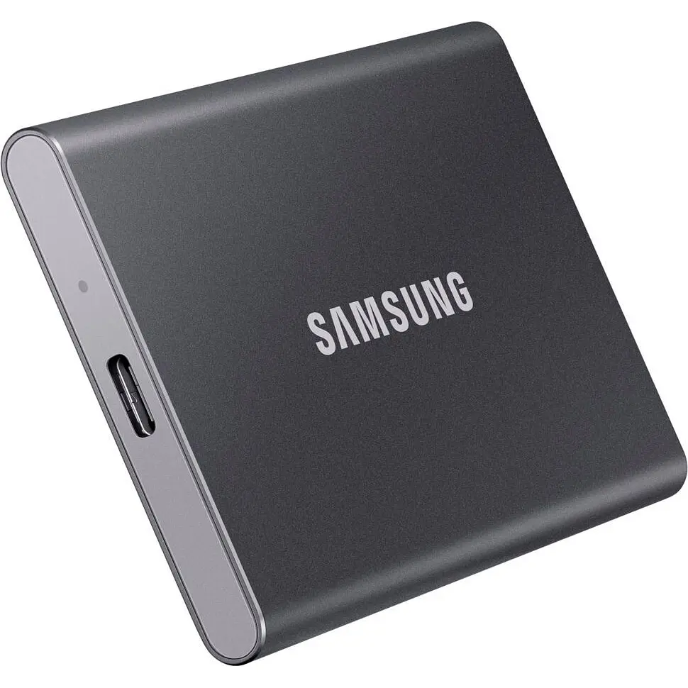 Зовнішній SSD накопичувач Samsung T7 4TB Titan Gray (MU-PC4T0T/WW) [109766] - фото 5