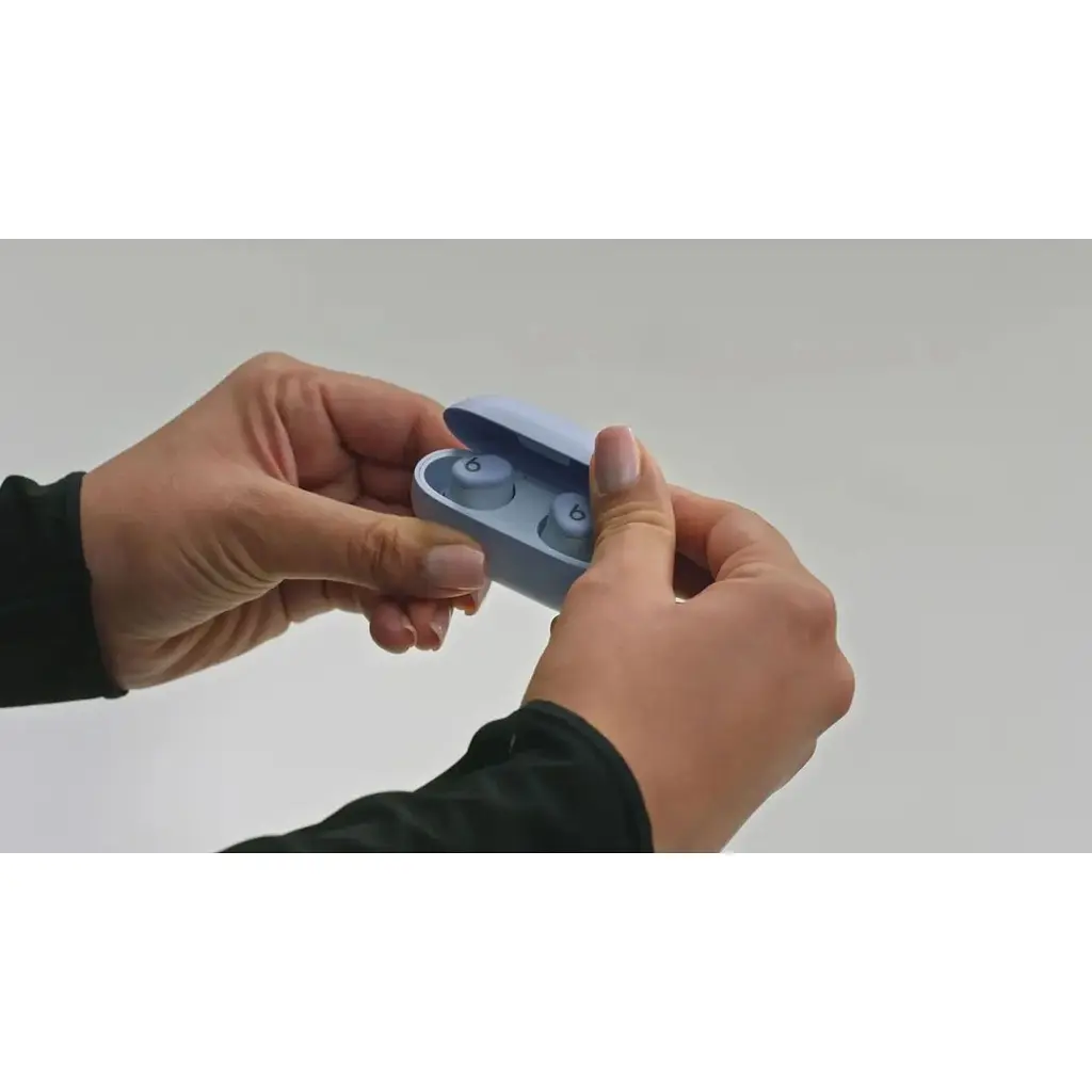 Наушники беспроводные Beats by Dr. Dre Solo Buds (MUVX3) фиолетовые - гарнитура стерео TWS - фото 8