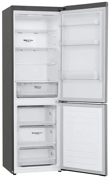 Холодильник LG GA-B459SMQZ 186х68х60см 2 дв холодильне відділення 234 л морозильне відділення 107 л A++,NF платиновий сірий (GA-B459SMQZ) - фото 10