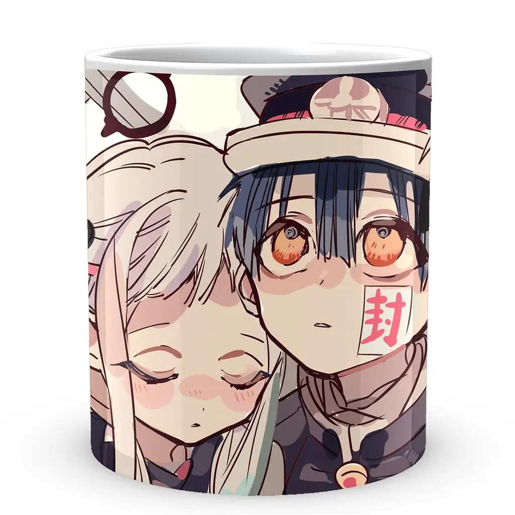 Кружка GeekLand Jibaku Shounen Hanako-kun Туалетный мальчик Ханако-кун Яширо Коу JSH 07 330 мл белая - фото 2