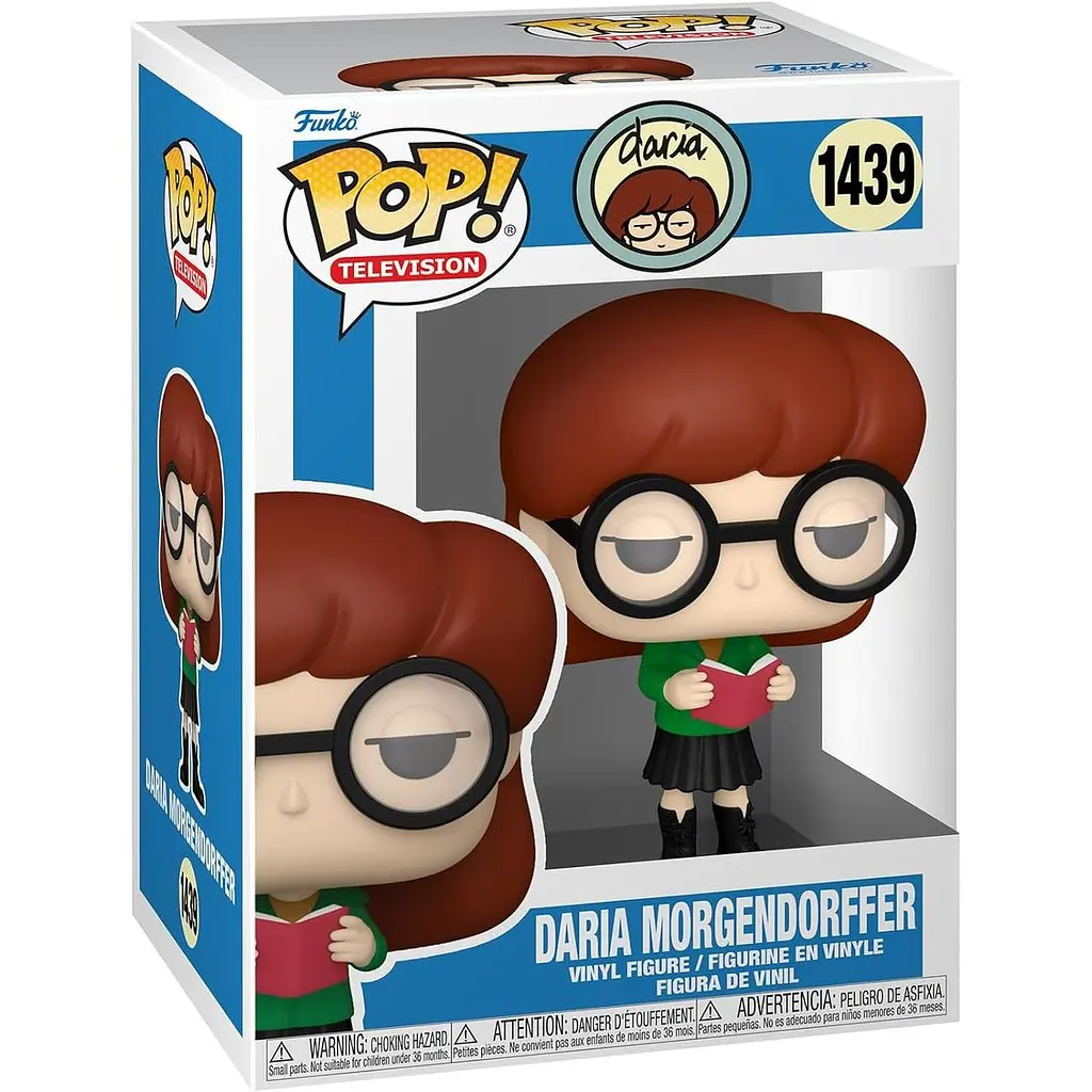 Фигурка Фанко Поп Дарья Моргендорффер Дарья Funko Pop Daria Morgendorffer Daria 10 см DM D 1439 - фото 3