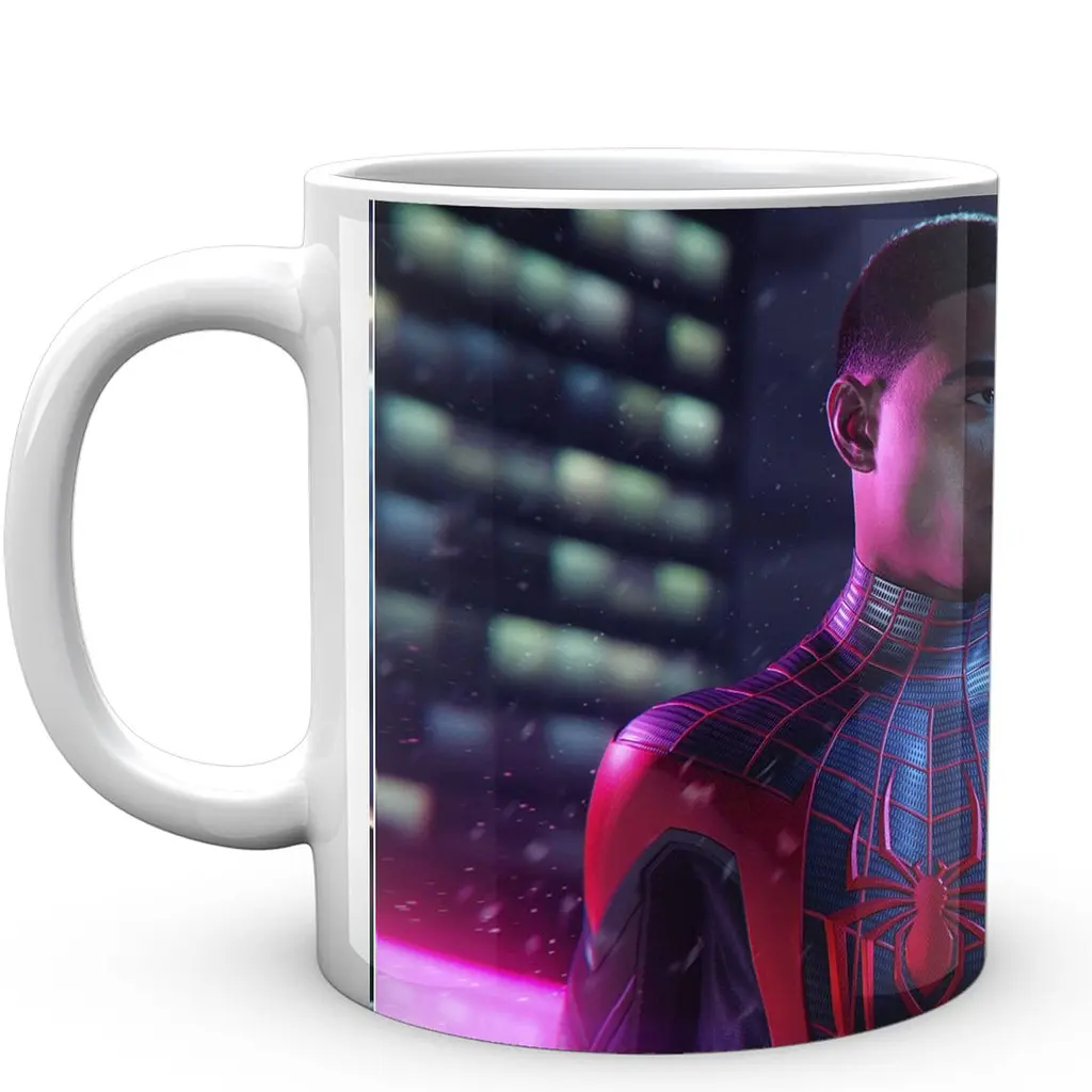 Кружка GeekLand Человек-Паук Spider-Man костюм SM.02.041 330 мл белая - фото 2