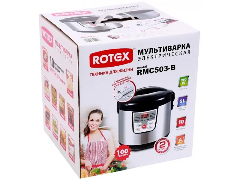 Мультиварка Rotex RMC503-B - фото 2