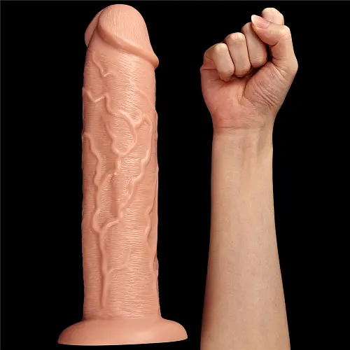 Вібратор Lovetoy Realistic Long Vibrating Dildo Реалістичний, 28 см - фото 2