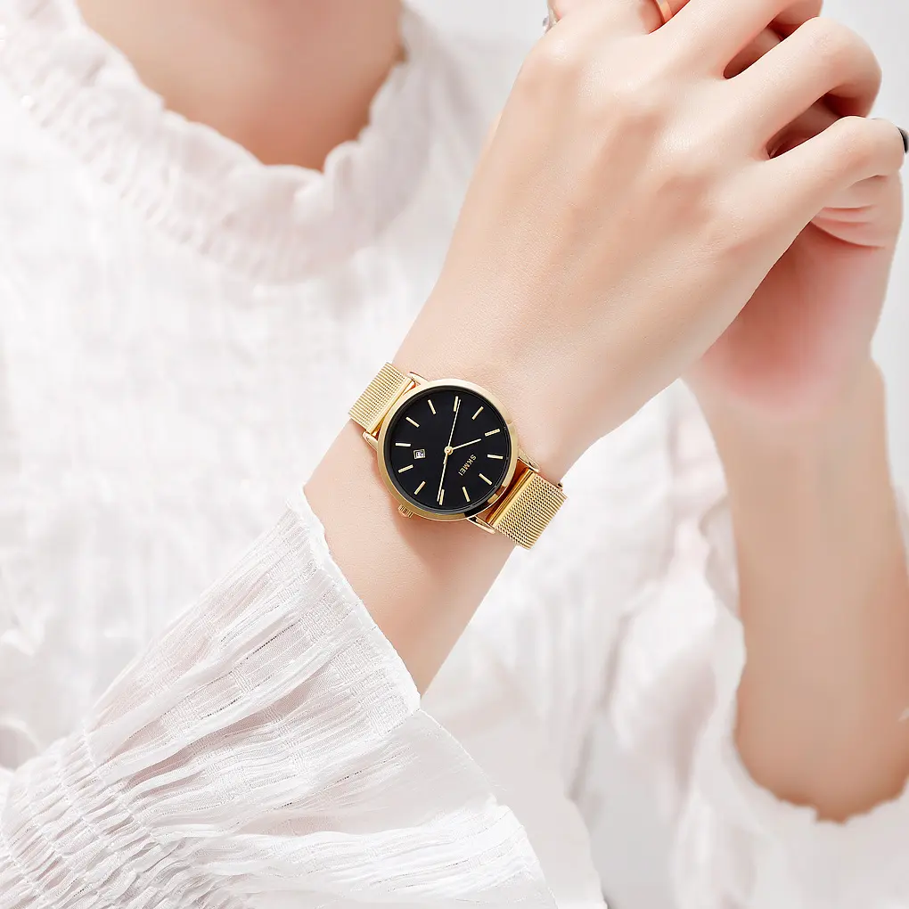 Жіночий наручний годинник 1530GD Gold Skmei acs0030698 - фото 4