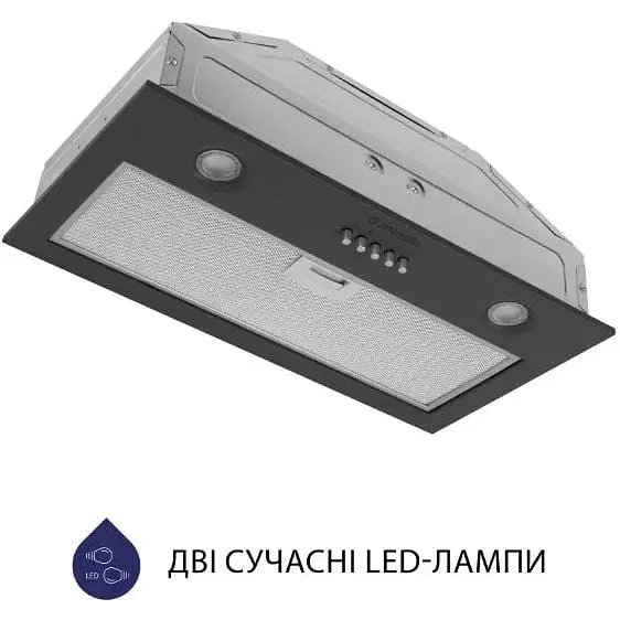 Витяжка вбудована Minola HBI 5204 GR 700 LED - фото 3