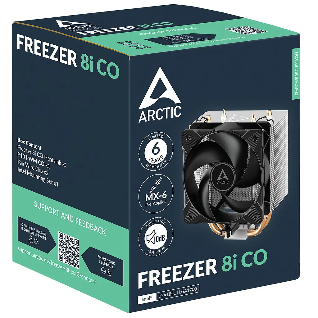 Кулер процесорний Arctic Freezer 8i CO (ACFRE00191A) - фото 4