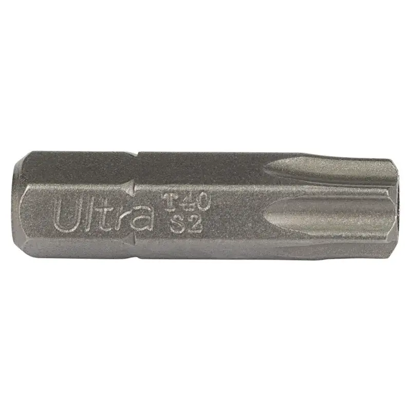 Біти TORX-proof 40×25мм ¼" 10шт S2 (блістер) ULTRA (4015812) - фото 3