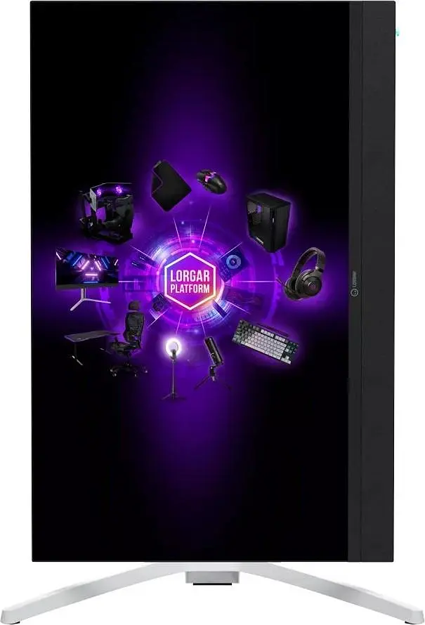 Монітор 27" Lorgar 27MP1 MiniLED UHD IPS 160Hz (LRG-27MP1U160-GY) - фото 2