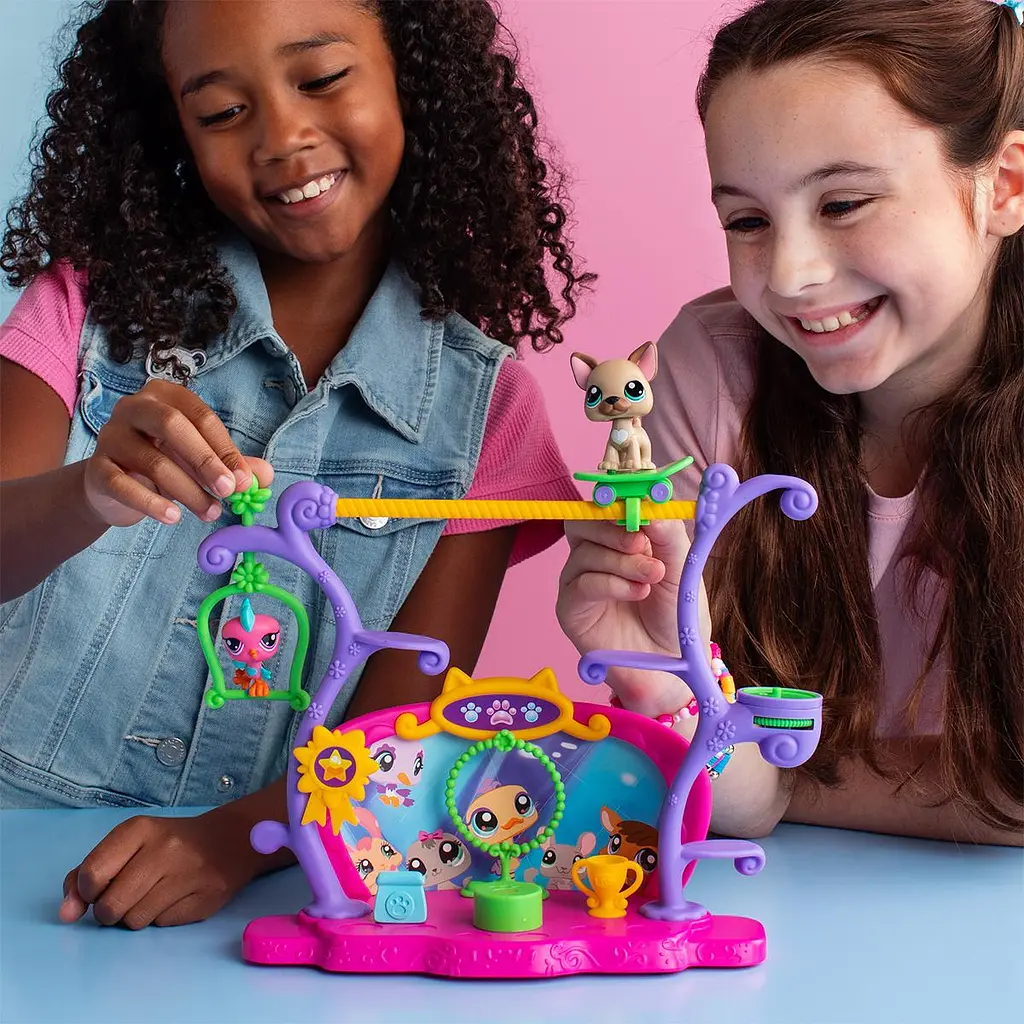 Ігровий набір LITTLEST PET SHOP – ШОУ ТАЛАНТІВ (2 фігурки, сцена, аксес.) LITTLEST PET SHOP 00558 - фото 7