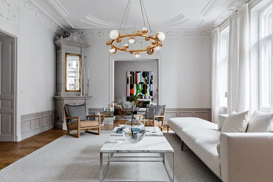 Люстра Brille молекула підвісна LED 44W WW+NW+CW G (BL-795S/12) - фото 8