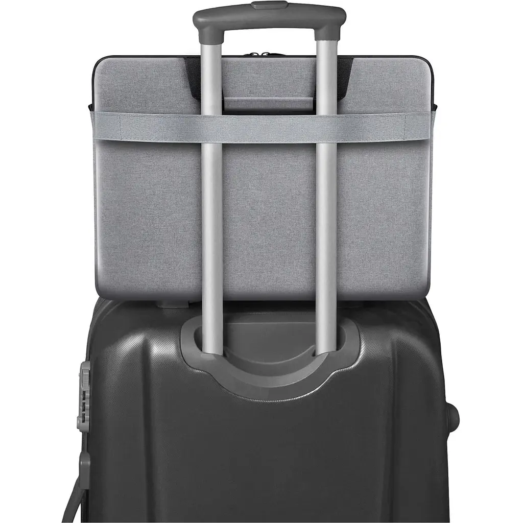 Сумка для ноутбука Defender 15.6' Tote, Grey, полиестер, 410х305х35 мм (26100) (26100_DEFENDER) - фото 8
