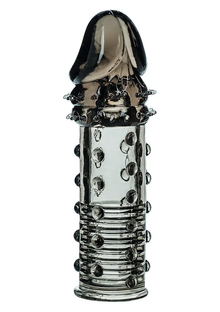 Насадка на пеніс Calexotics Extender Grey, 16.3 см (сірий)