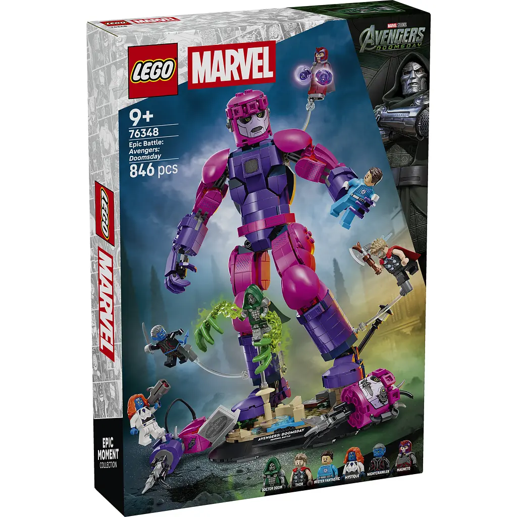 Конструктор LEGO Super Heroes Marvel Легендарна битва: Месники Судний день 846 ел. (76348) - фото 2