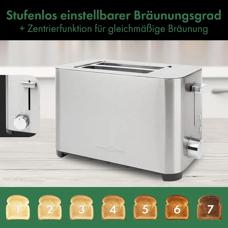 Тостер PROFI COOK PC-TА 1251 - фото 4