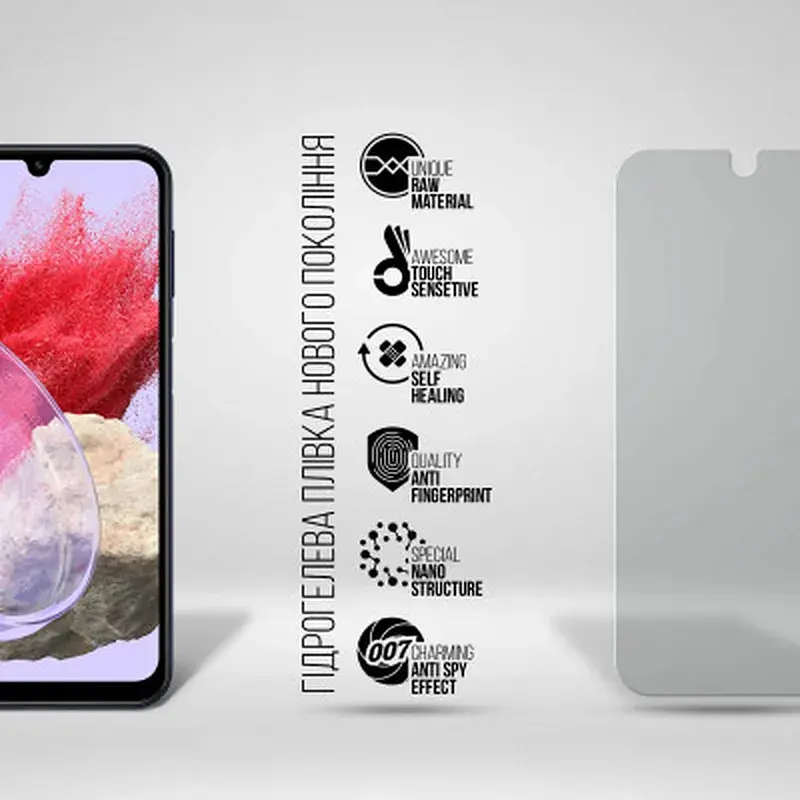 Плівка захисна Armorstandart Anti-spy Samsung M15 5G (M156) (ARM74364) - фото 2