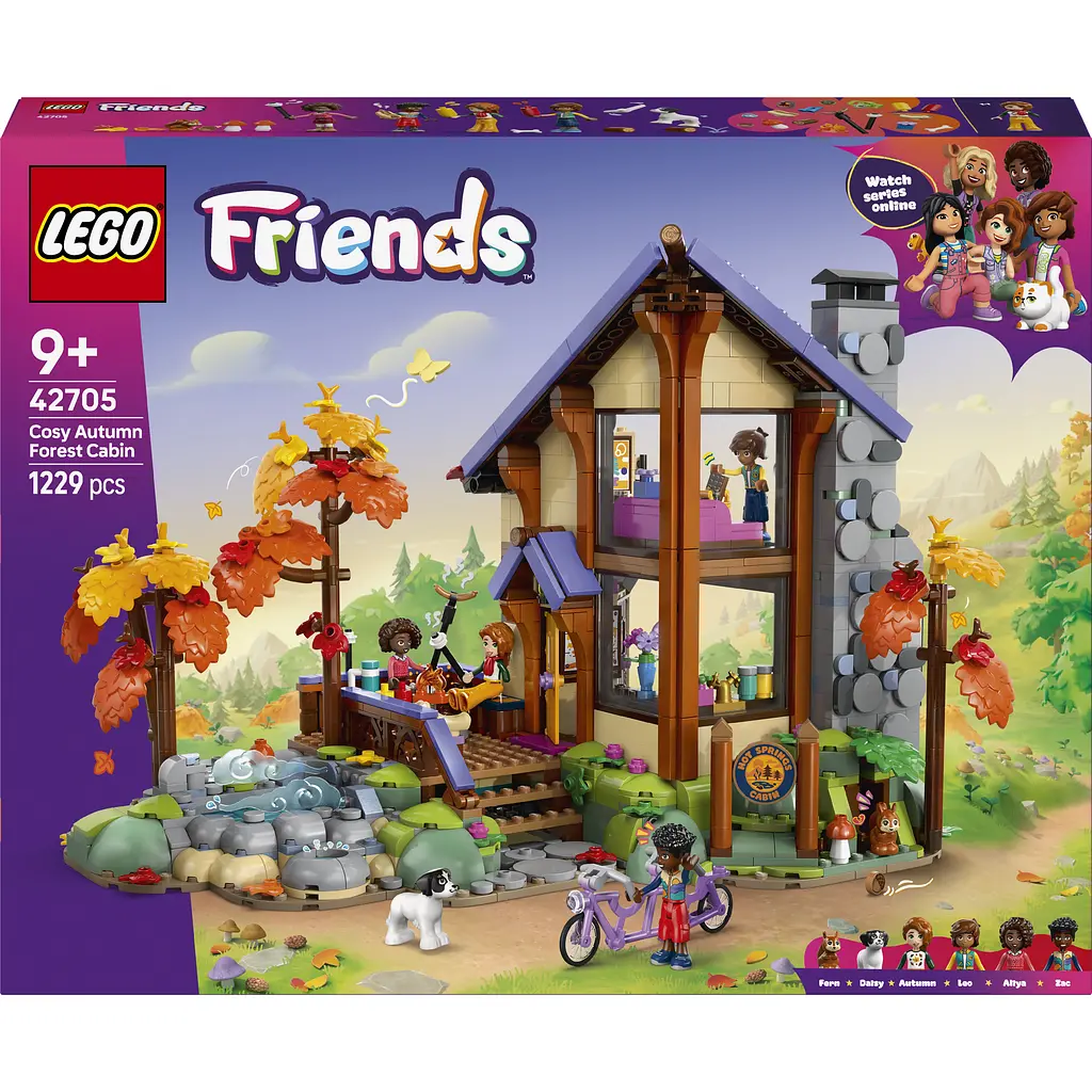 Конструктор LEGO Уютный лесной домик для осеннего отдыха (42705) - фото 2
