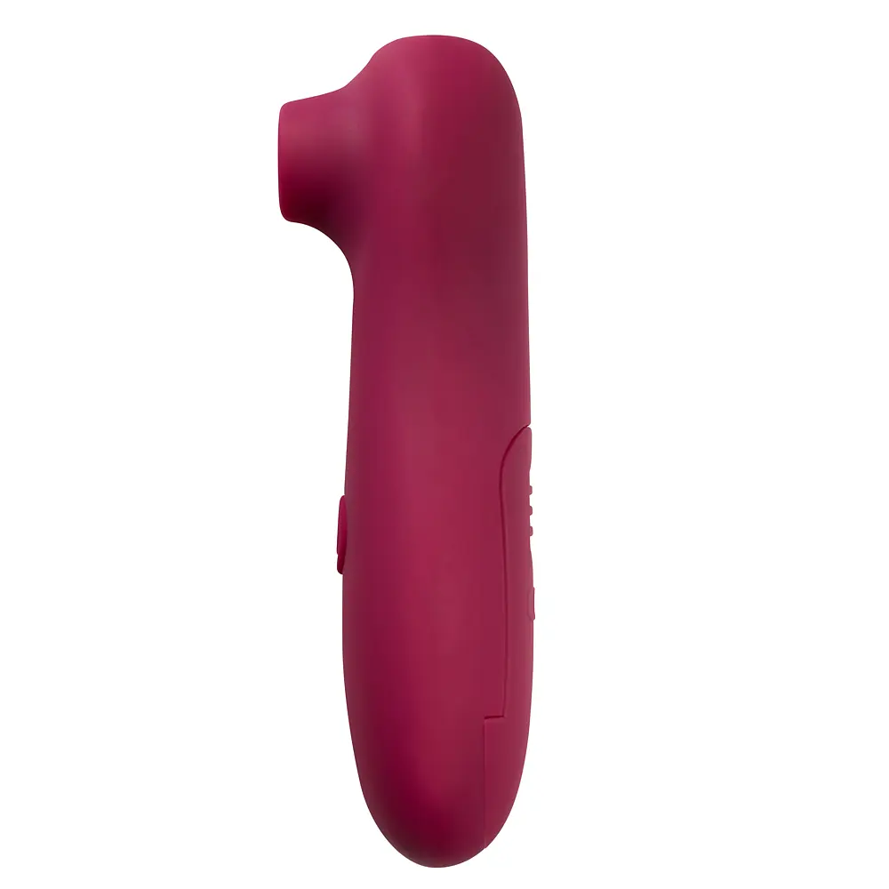 Вакуумний стимулятор клітора Lola games Take It Easy бордовий - фото 3