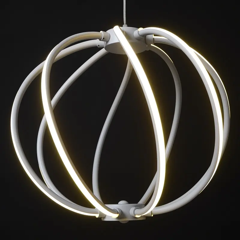 Світильник стельовий Brille підвісний світлодіодний для натяжної стелі BL-375S/115W WH led - фото 5