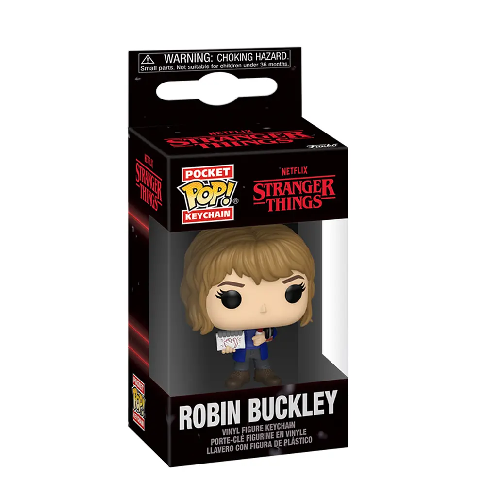 Фігурка-брелок Funko Pop Фанко Поп Дуже дивні справи Stranger Things Robin Робін 4 см FP ST R 02 - фото 3