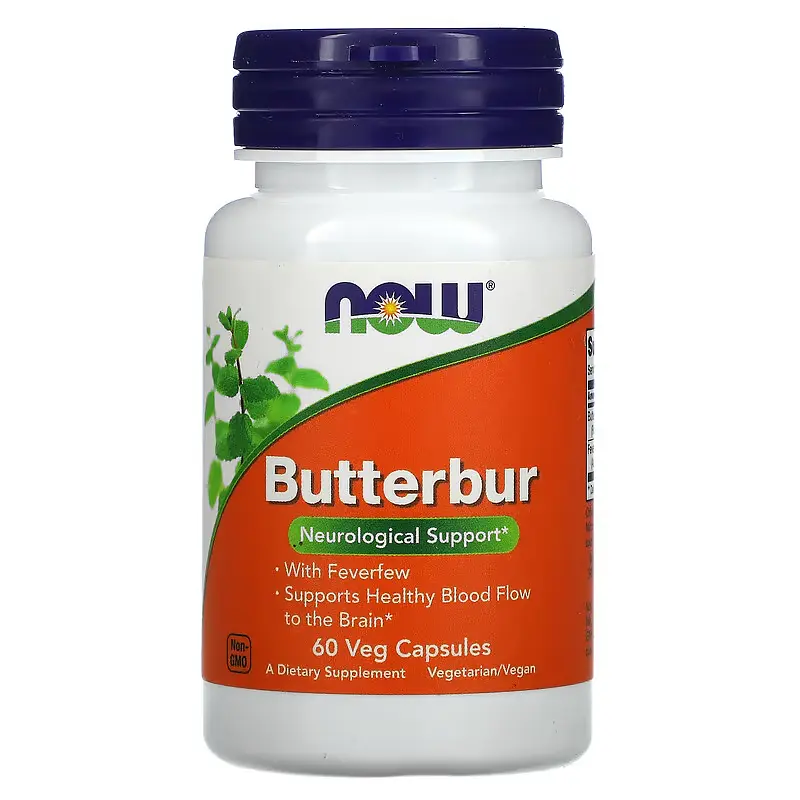 Екстракт Білокопитника Butterbur 75 мг - 60 вег. капсул