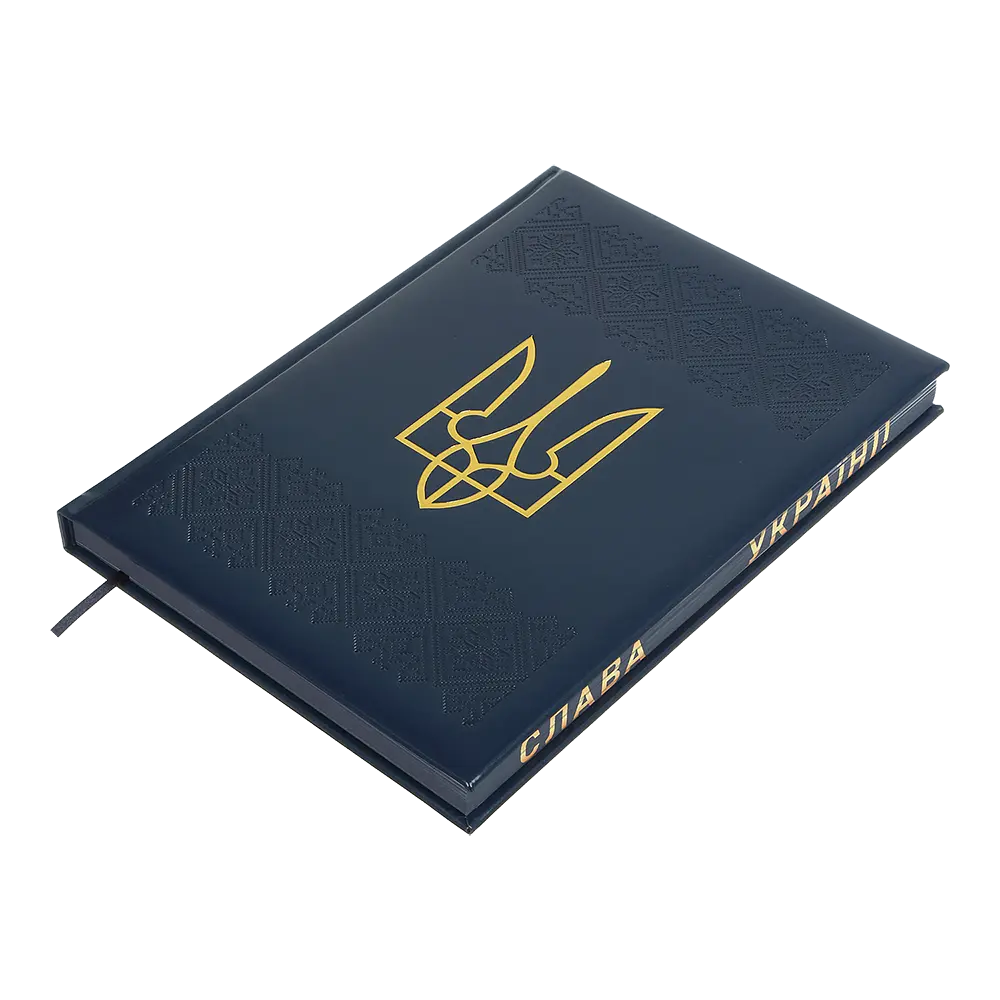 Ежедневник датированный Buromax Heraldry 2026 A4 искусственная кожа/поролон кобальтовый (BM.2750-54) - фото 2