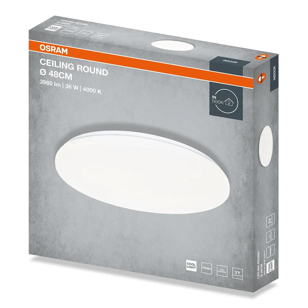 Osram Світильник накладний OSRAM CEILING ROUND 36Вт 4000K 2880Лм - фото 5