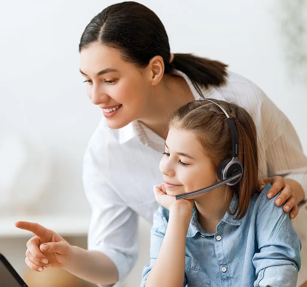 Bluetooth-гарнітура бездротова Mpow M5 Pro Bluetooth Headset - фото 9