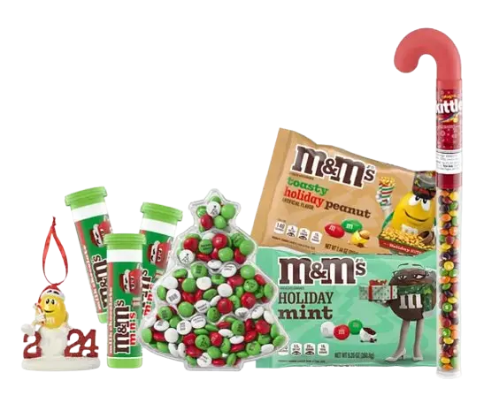 Драже M&M's Toasty Holiday Peanut Chocolate Candy 210 г - фото 8