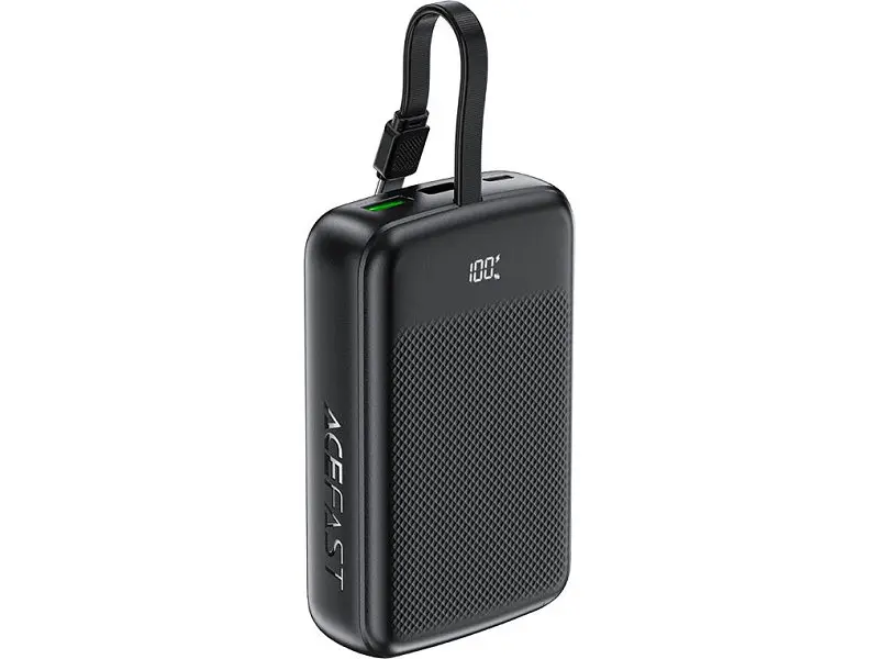 Зовнішній акумулятор (Power Bank) Acefast M14 20000mAh Black - фото 3