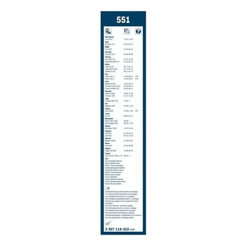 Щітка склоочисника Bosch 3 397 118 422 - фото 3