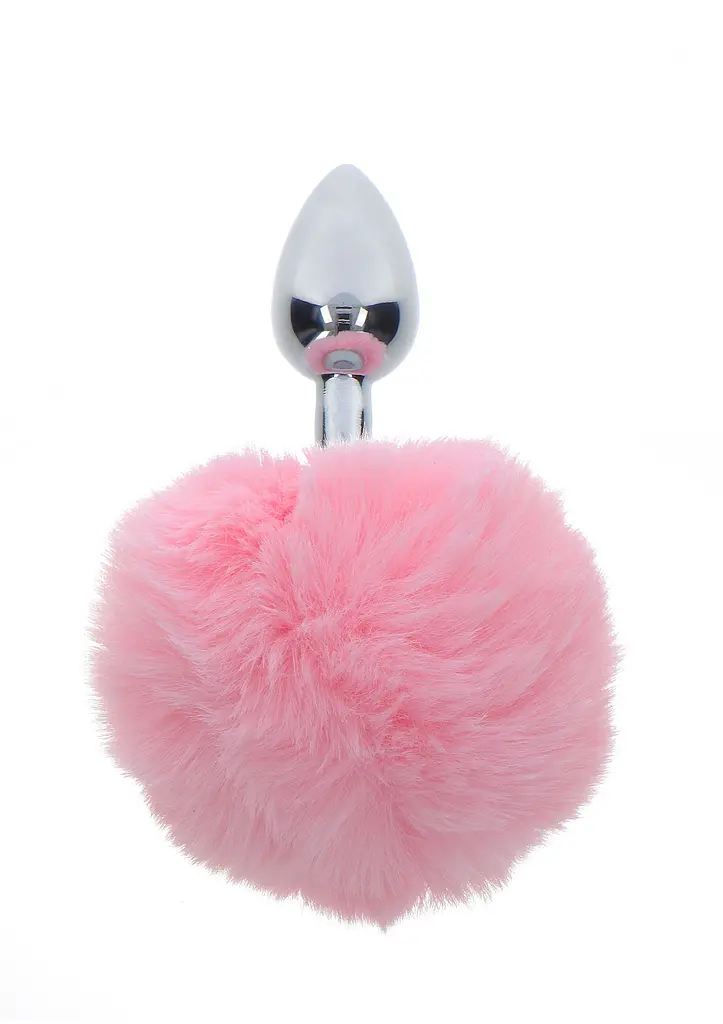 Анальна пробка з хвостиком Taboom Bunnytail Buttplug, 13,5 см (рожевий) - фото 2
