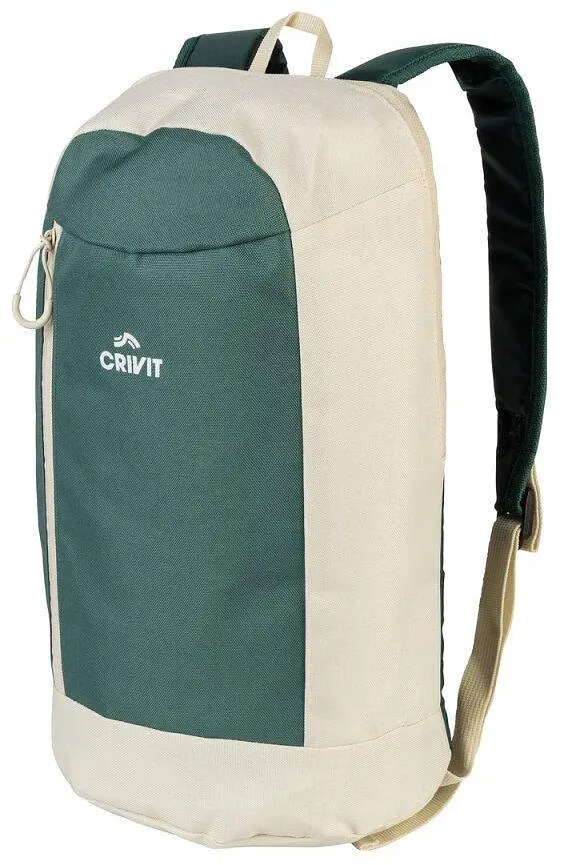 Рюкзак невеликий міський 10L Crivit Mini Бежевий із зеленим - фото 2