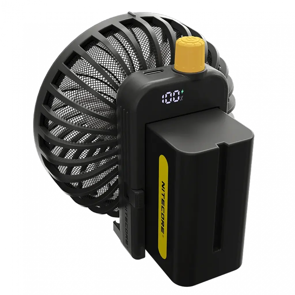 Бездротовий вентилятор для фотостудії Nitecore CW10 - фото 4