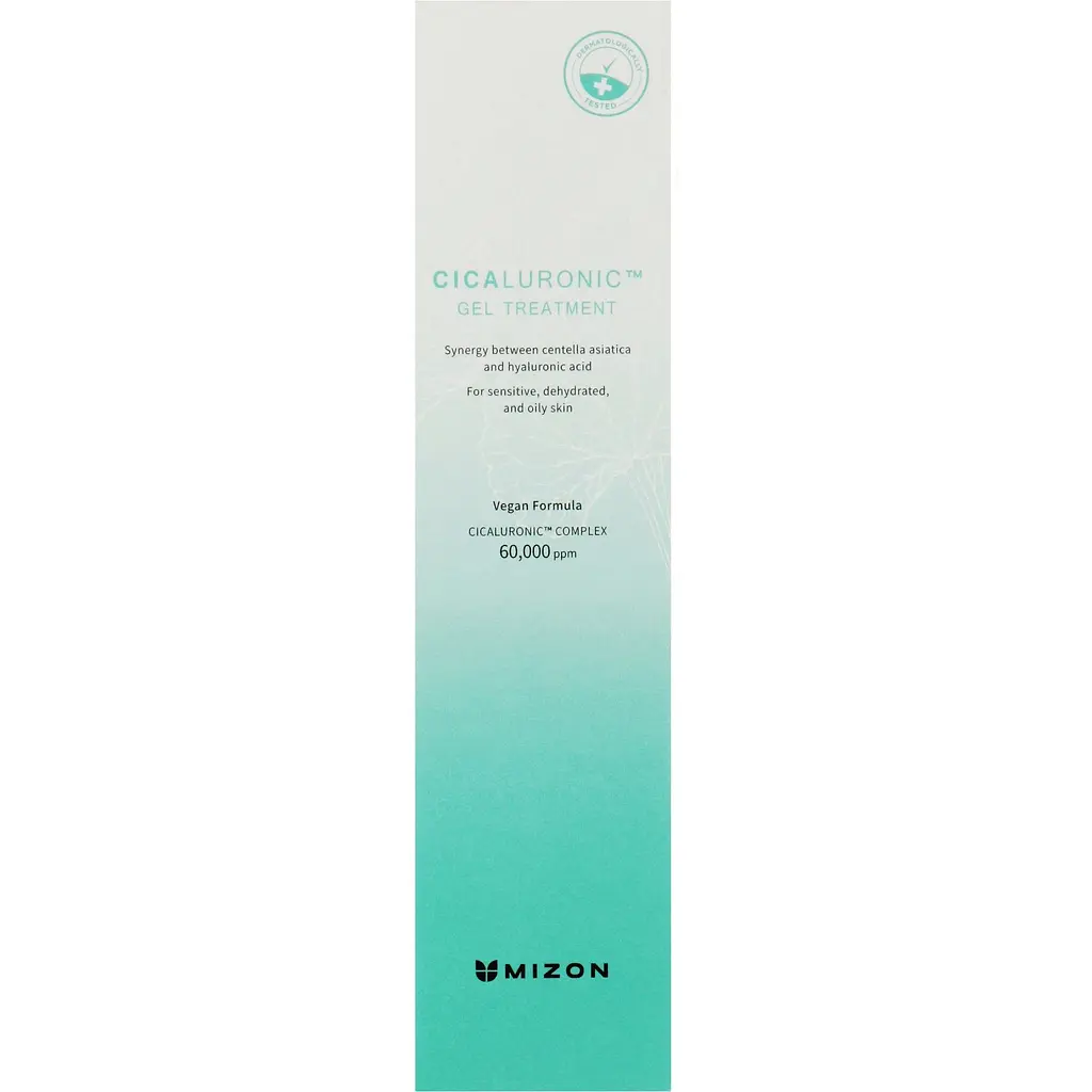 Зволожуючий гель для обличчя Mizon Cicaluronic Gel Treatment, з азійською центелою та гіалуроновою кислотою, 50 мл - фото 2