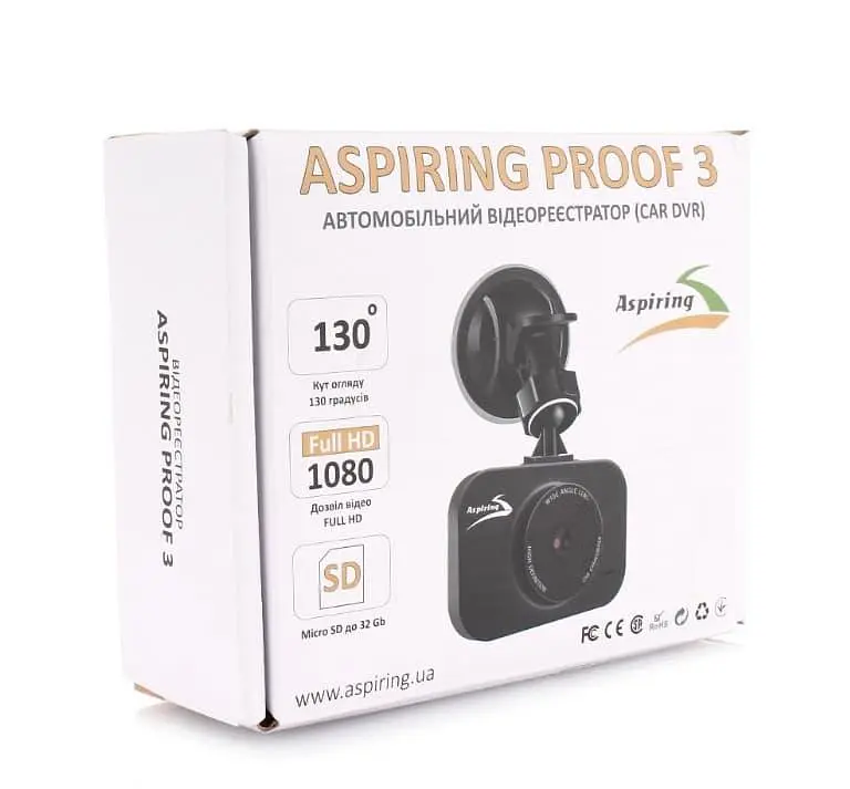 Відеореєстратор Aspiring PROOF 3 (PR011510) - фото 4