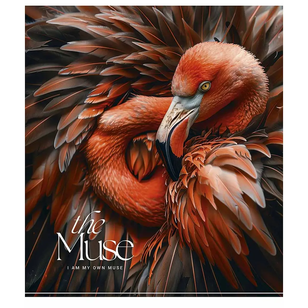 Зошит Школярик THE MUSE 48 аркушів лінія (048-3444L) - фото 2