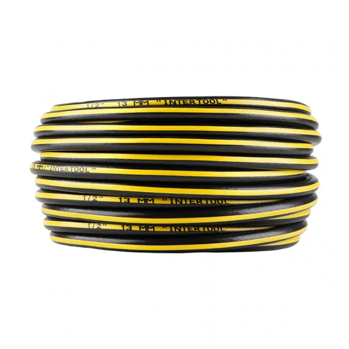 Шланг для води 4-шаровий 1/2", 30 м, армований, PVC INTERTOOL GE-4105 - фото 3
