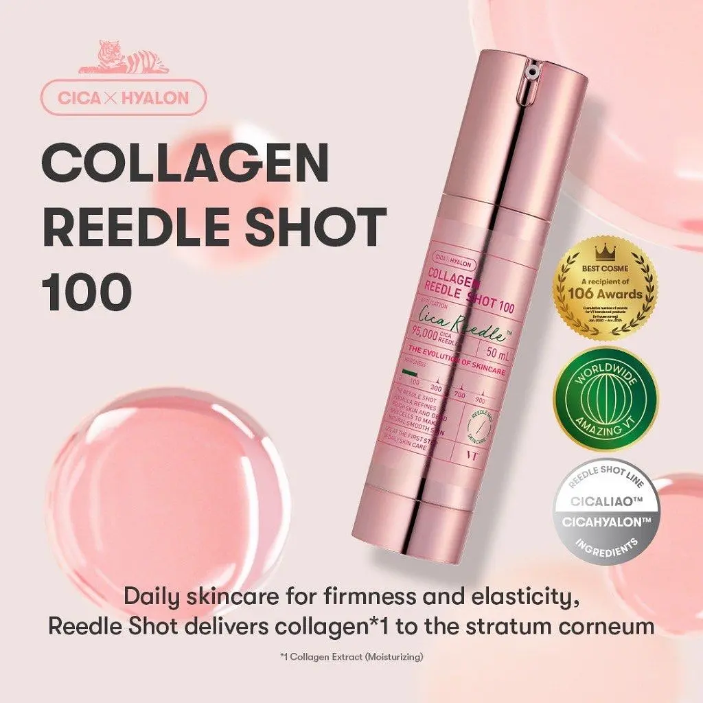 Сироватка зі спікулами та колагеном VT Cosmetics Collagen Reedle Shot 100 50 мл (VTC018) - фото 3