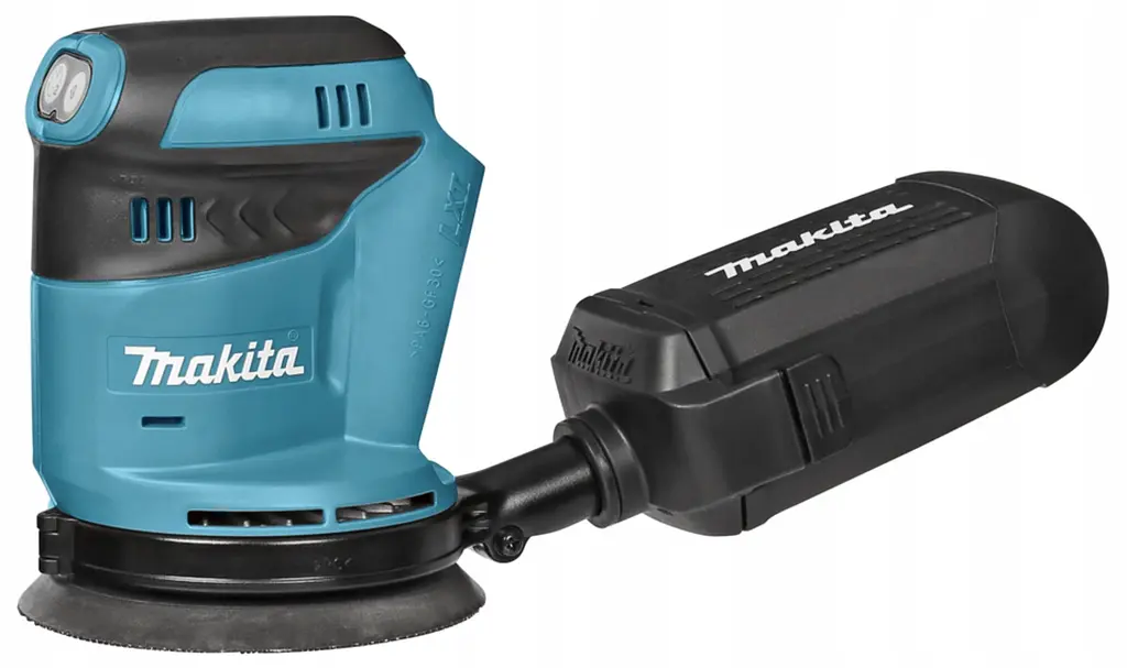 Шліфмашина ексцентрикова акумуляторна Makita DBO180Z (125 мм, 7000-1100 хв-1, LXT, без акумуляторів та зарядного пристрою) - фото 2