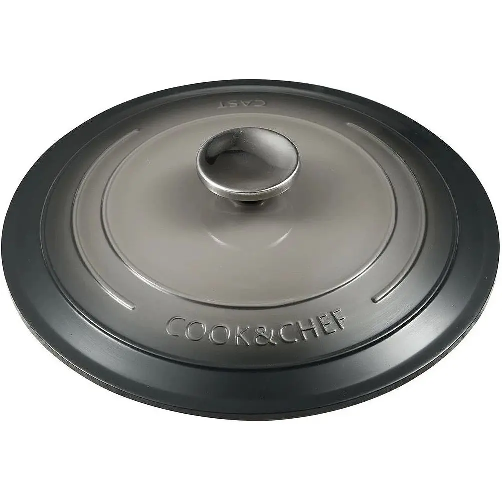 Кастрюля Bergner Excalibur с крышкой 20 см 2.2 л серая (BG-36100-GY) - фото 3
