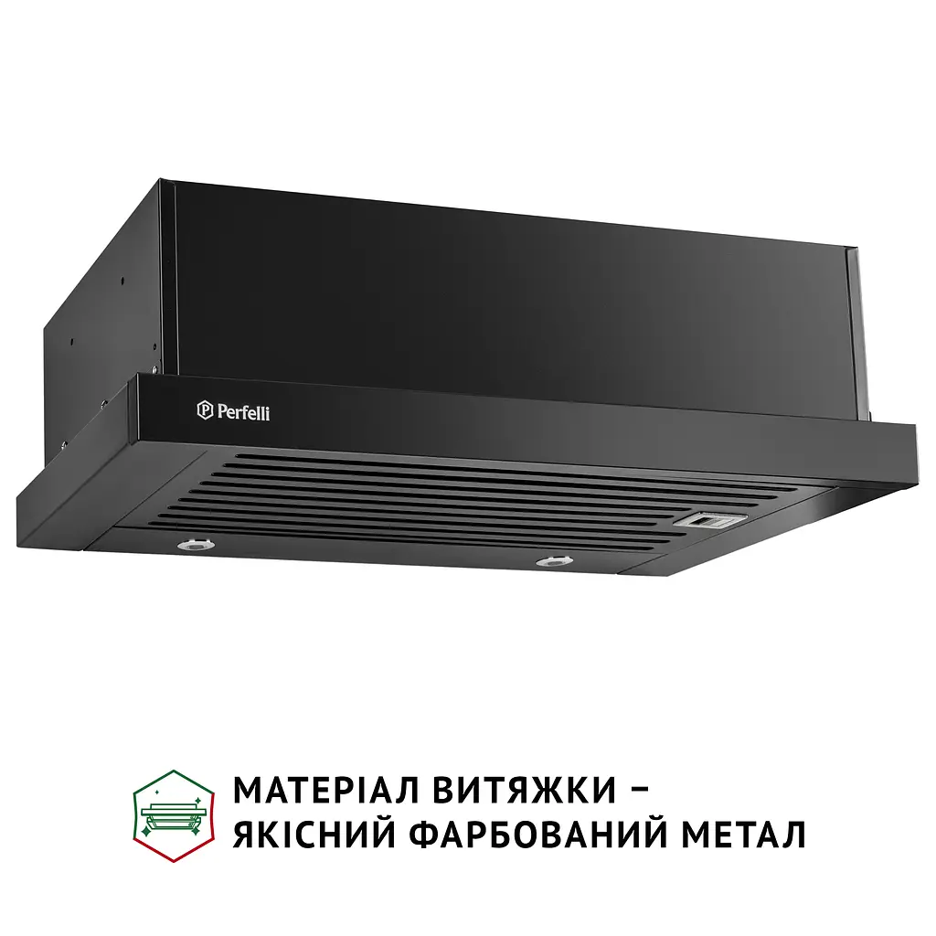 Вытяжка телескопическая PERFELLI ISEO 6IMF NERO - фото 3