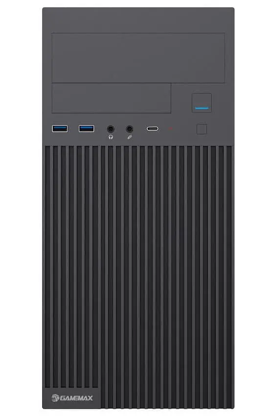 Корпус GameMax MT-321-NP-2U3 без БЖ Black (MT-321-NP-2U3) - фото 4